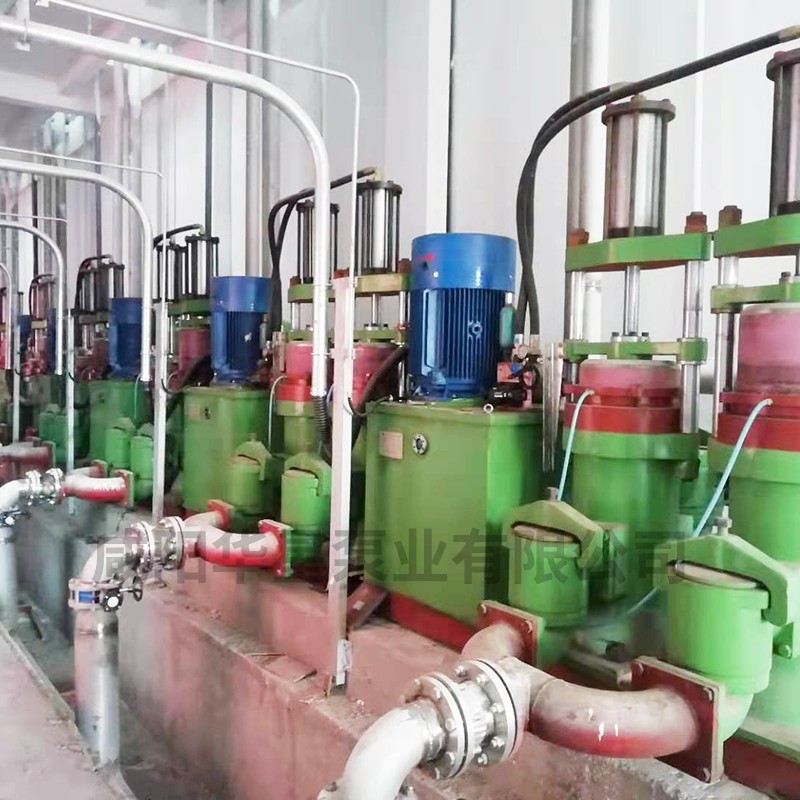 壓濾機節能進料泵，液壓陶瓷柱塞泥漿泵